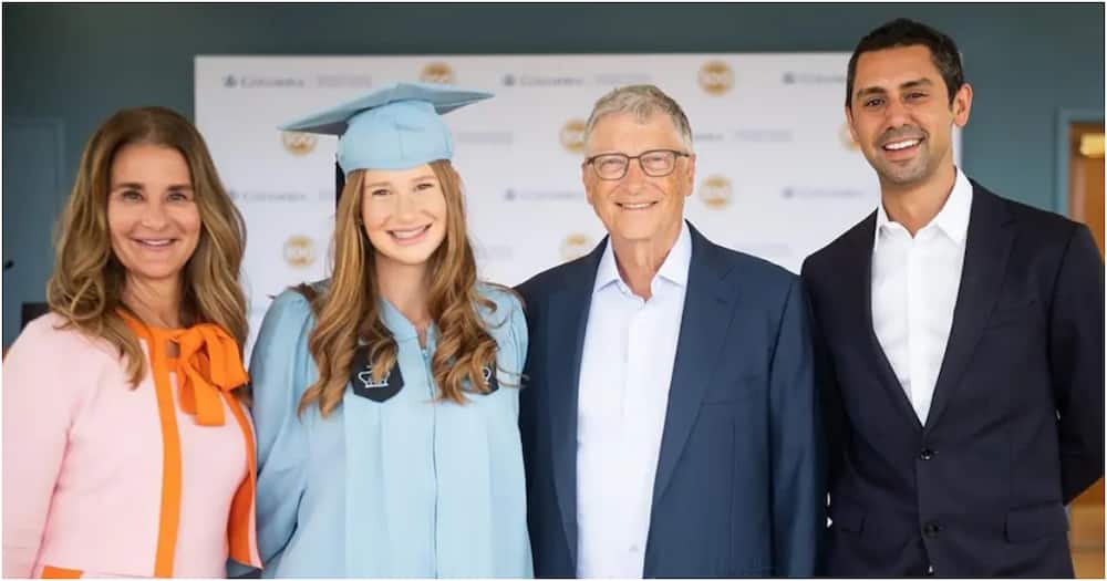 Bill Gates and his family. Photo: Jenniferkgates.