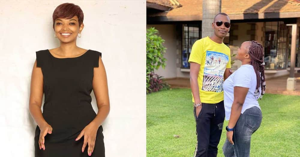 Karen Nyamu Shuts Down Netizen Who Accused Her of Competing with Samidoh's Wife Edday