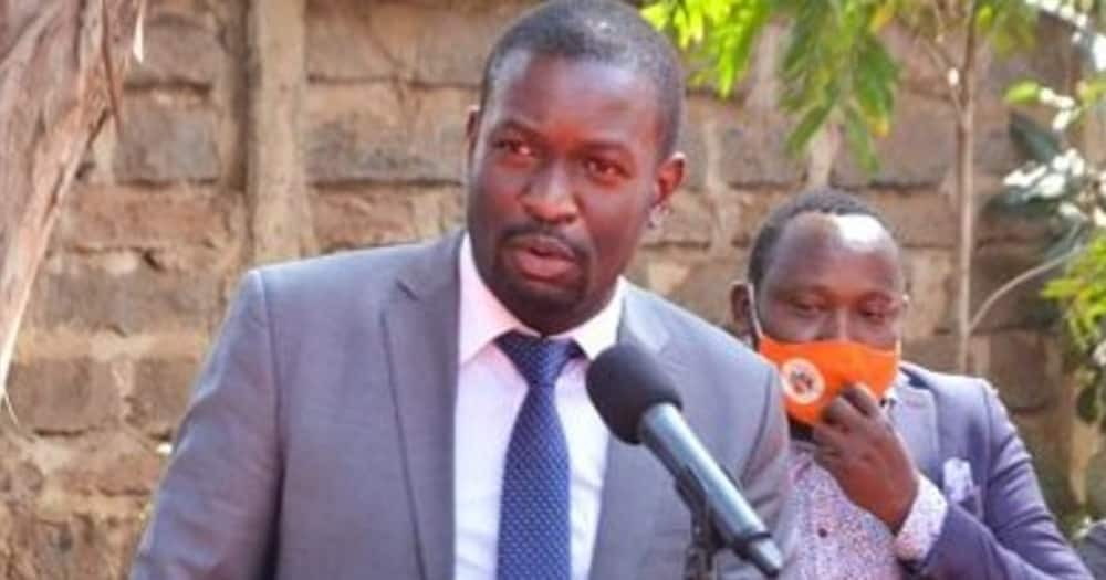 ODM party Secretary Edwin Sifuna.