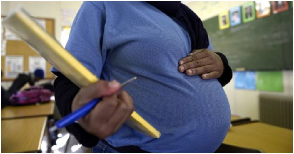 A pregnant woman.  Photo: BBC.