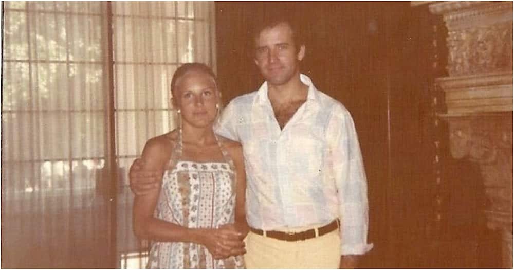 Joe Biden's wife Jill shares throwback photo when they were young lovers