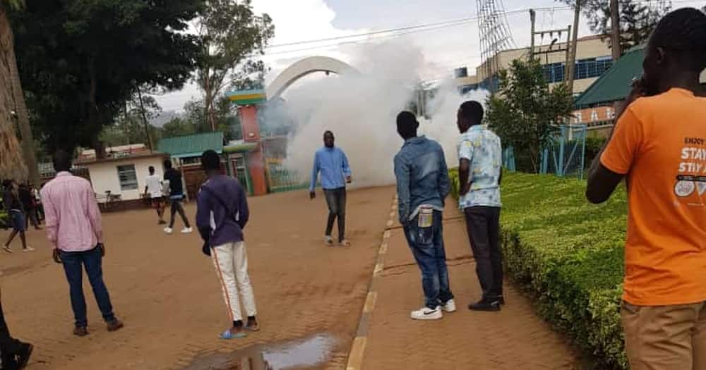 Maseno University riots.