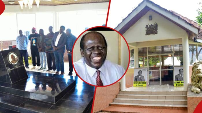 Eugene Wamalwa Gives Glimpse of His Elder Brother Kijana Wamalwa's Tomb in Kitale