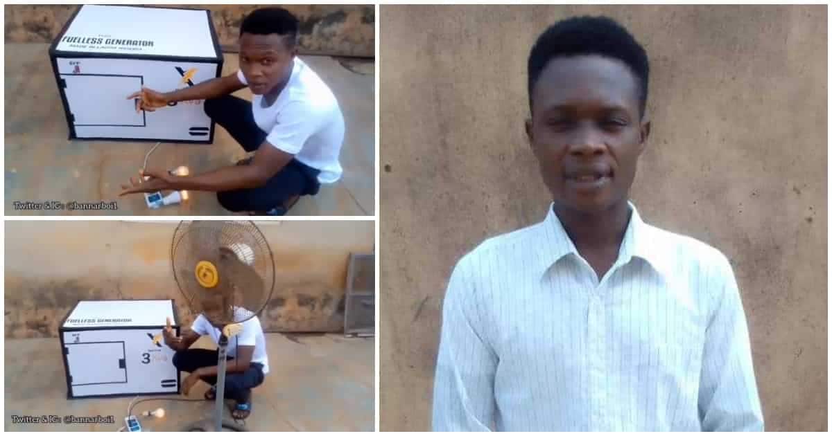 “Took Me 13 Years”: Graduate Who Rides Boda Boda Builds Noiseless Generator that Doesn’t Use Fuel