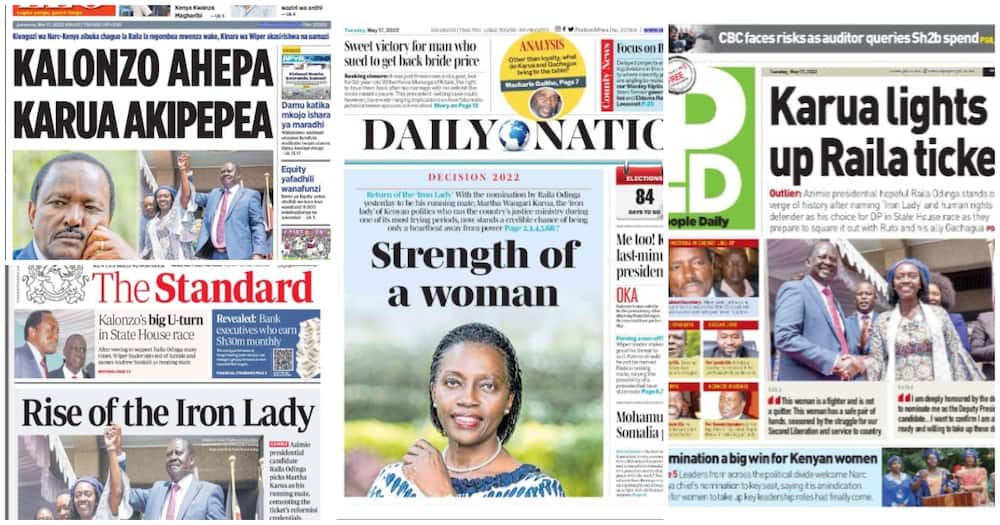 Kenyan Newspapers Review, May 17