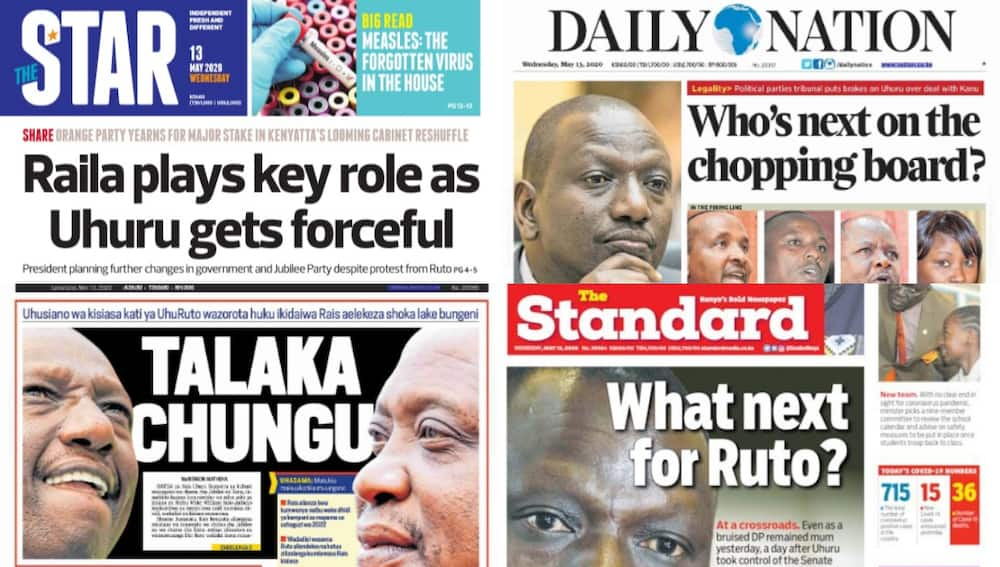 Kenyan newspaper review for May 13