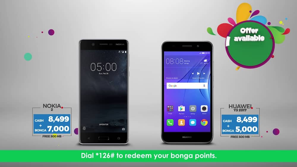 Safaricom Bonga points phones on offer to redeem in 2019