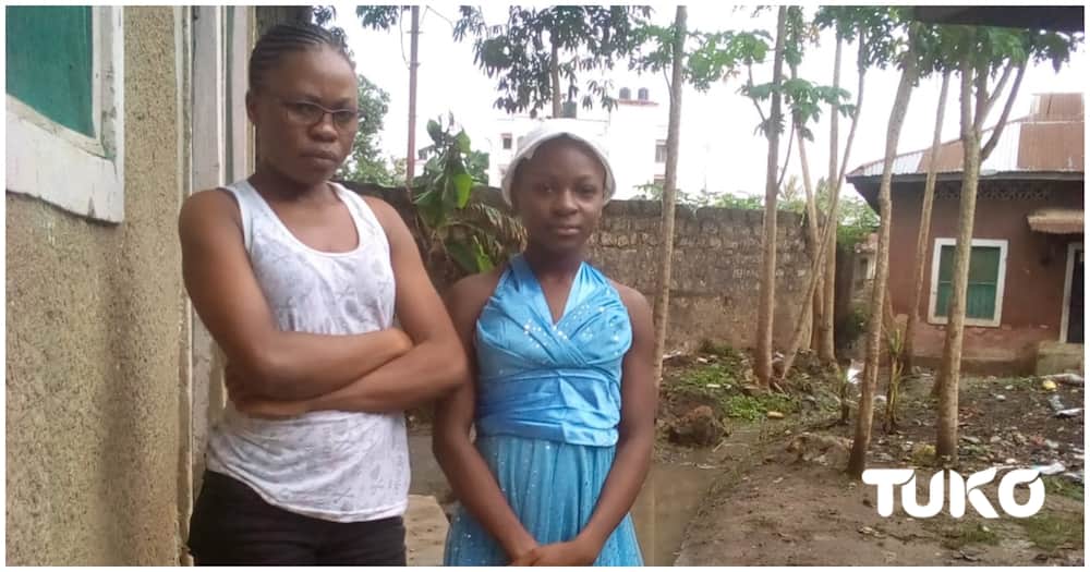 Blessing Misago appealed for help taking her daughter to school.