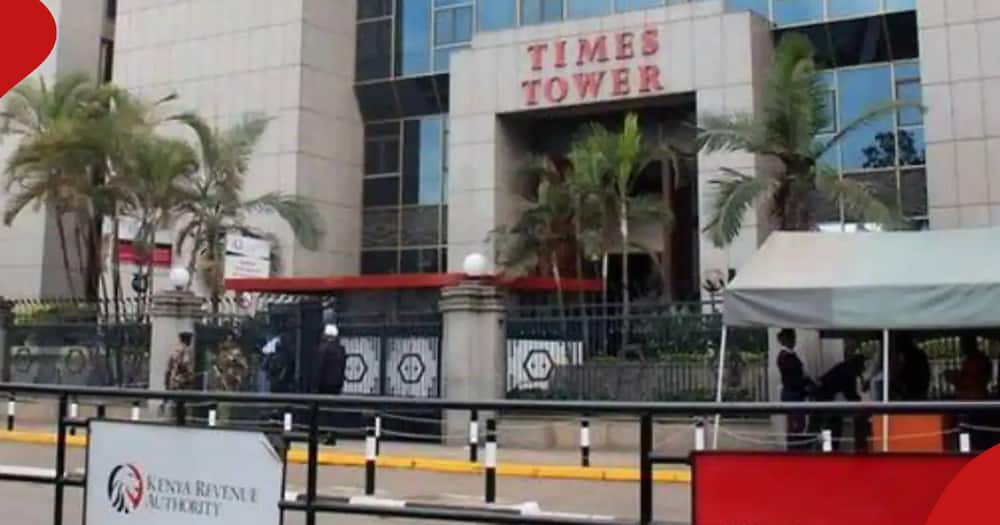 Times Tower building, KRA headquarters.