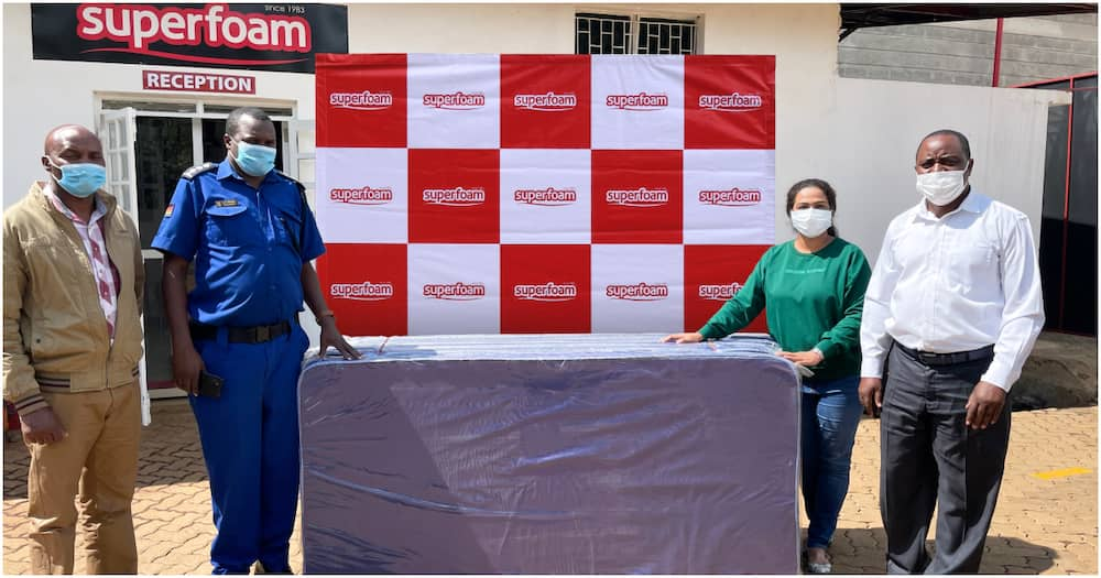 Superfoam Donates Mattresses to Support Homeless Children Left at Ruiru Police Station