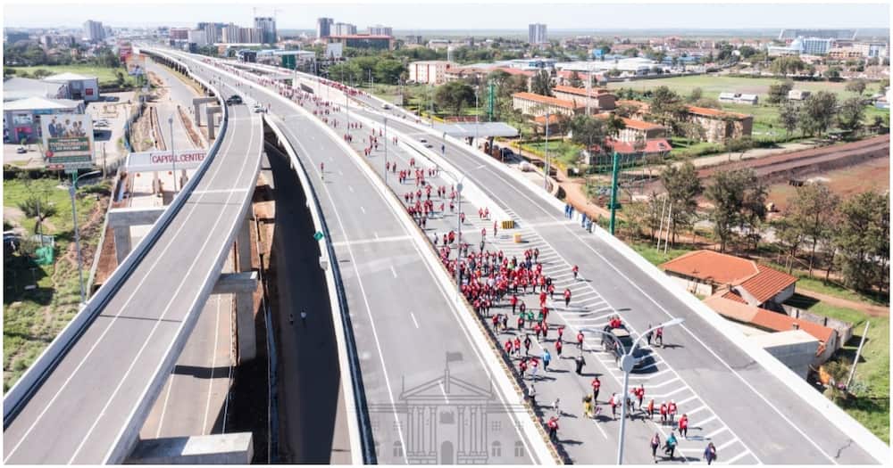Nairobi Expressway marathon.