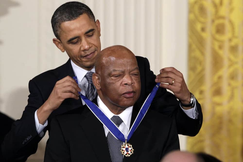 John Lewis: Barack Obama mourns death of civil rights leader