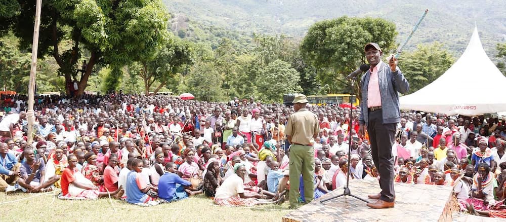 William Ruto offers 'kijana fupi round' politician a job William Ruto offers 'kijana fupi round' politician a job