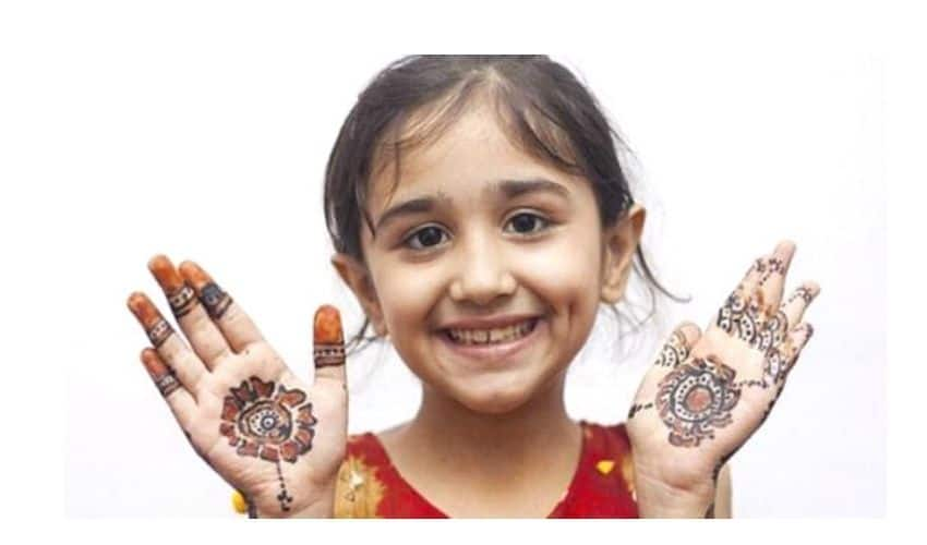 Best Mehndi designs for little girl-Kids mehndi designs-back hand easy  simple mehndi design#Mehandi - YouTube