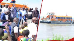 Siaya: James Orengo Launches New Water Bus to Ease Movement in Lake Victoria