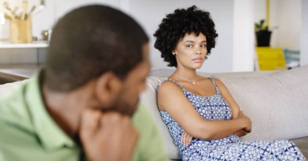 Woman angry at a man. Photo for illustration. Credit: Getty Images.