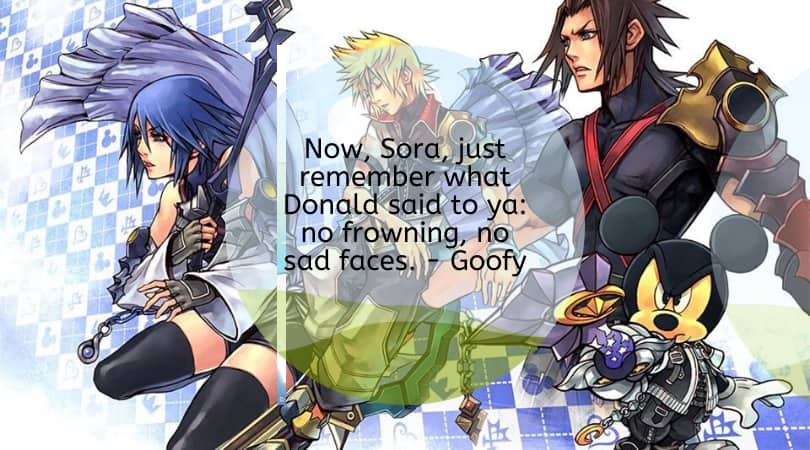 kingdom hearts sayings