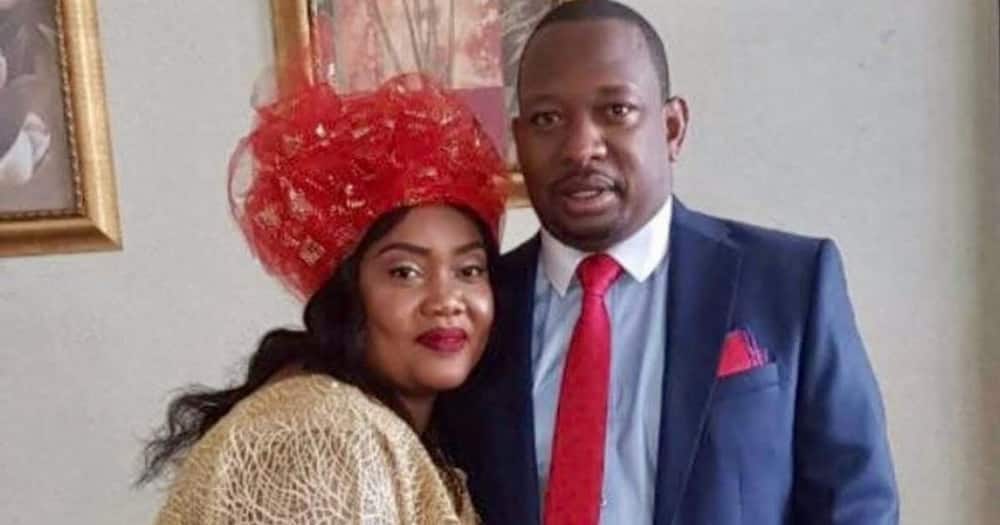 Mike Sonko was celebrated by his wife Primrose and Satrin Osinya.