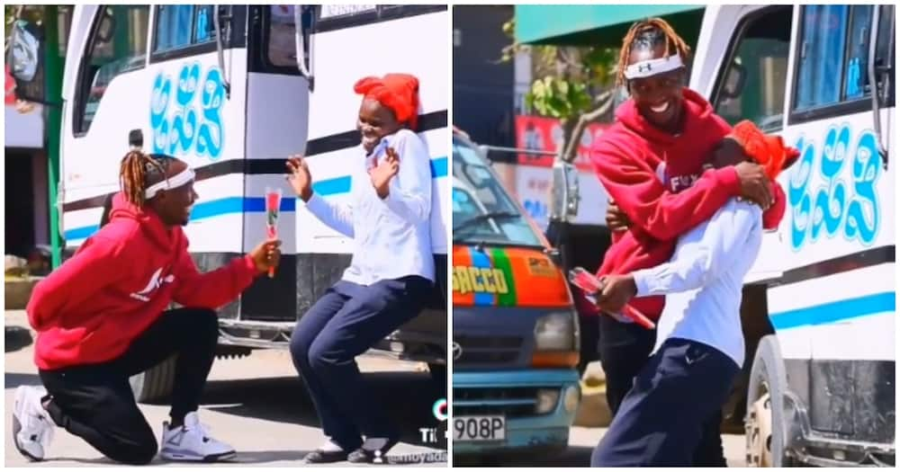 Viral TikTok dancer pampers female tout.