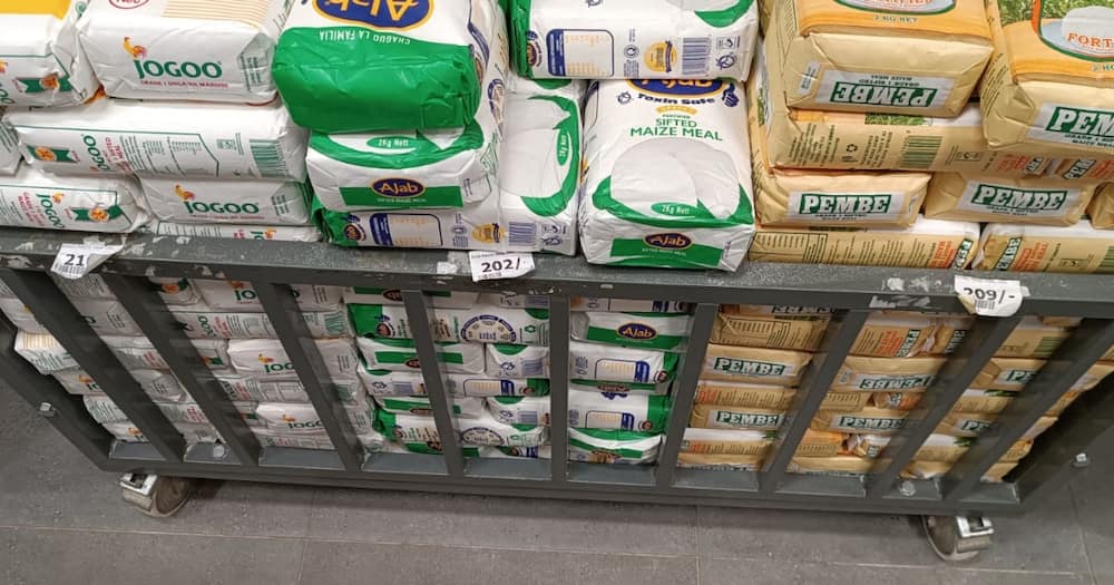 Kenyans ate cheaper ugali in August.