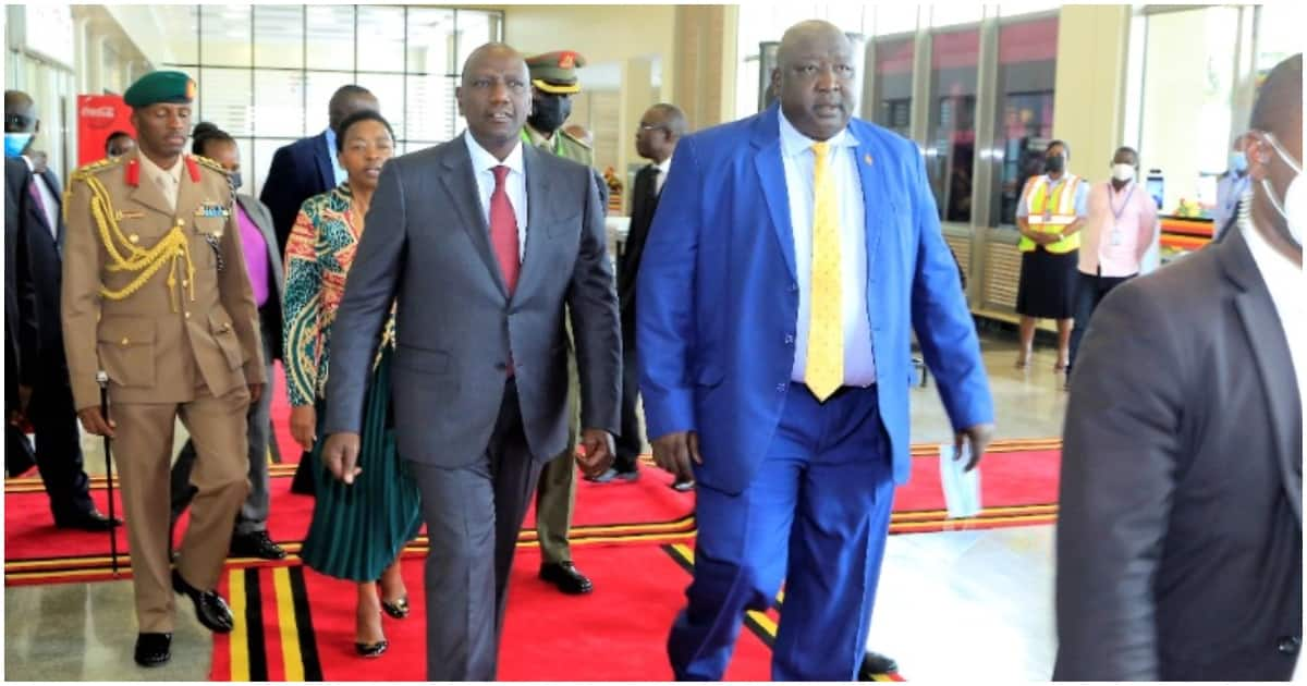 William Ruto Off To Uganda Days After Yoweri Museveni's Son Muhoozi's ...