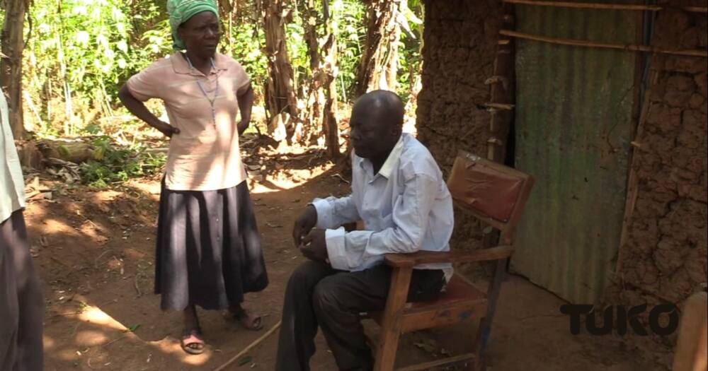 Henry Simuyu and his wife Alice Simiyu. Photo: TUKO.co.ke.