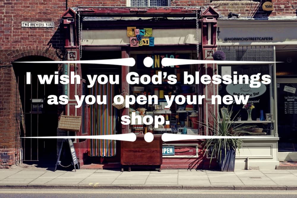 wishes for opening a new business