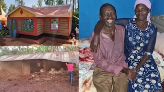 Murang'a: Joy as Poor Couple Who Haven't Slept on Bed in 18 Years Receive Permanent House from Well-wishers