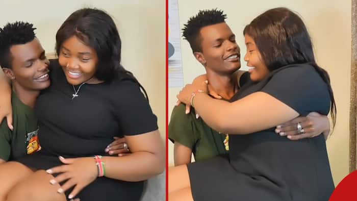 Machachari's Baha Impresses Kenyans after Lifting Thick Babe in Video: "Uliweza Aje?"