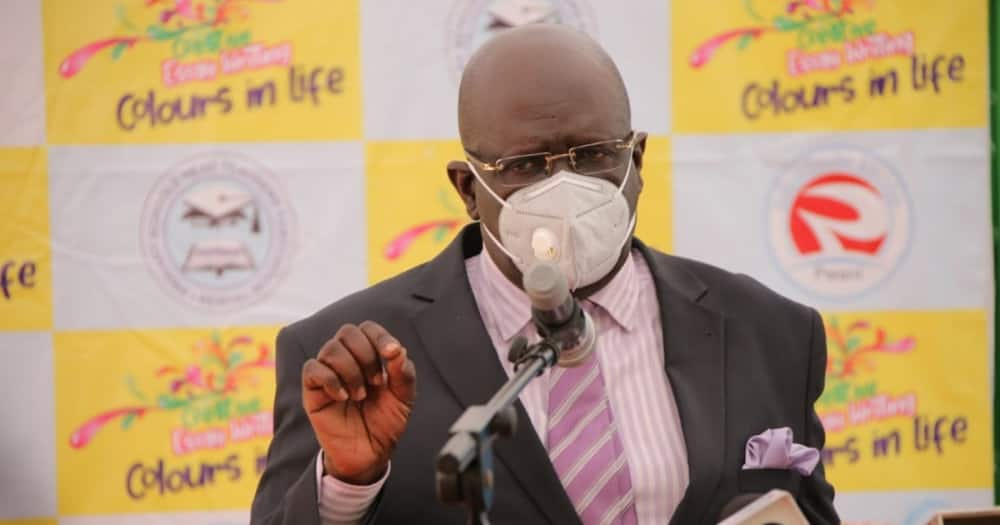 Education Cabinet Secretary George Magoha. Photo: Ministry of Education.