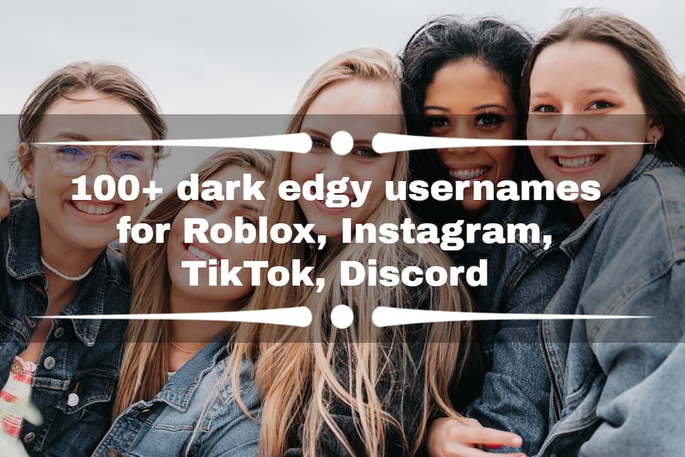 Dark edgy usernames