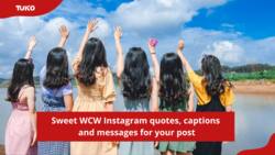 Sweet WCW Instagram quotes, captions and messages for your post