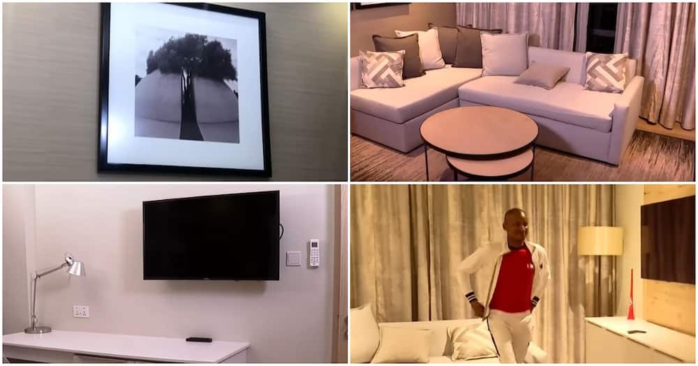 He gave netizens a glimpse of their holiday home. Photo: KTN Home/YouTube.