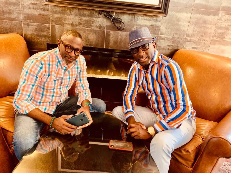 Stylish Nairobi pastor Robert Burale meets fashionista who shares striking resemblance with him