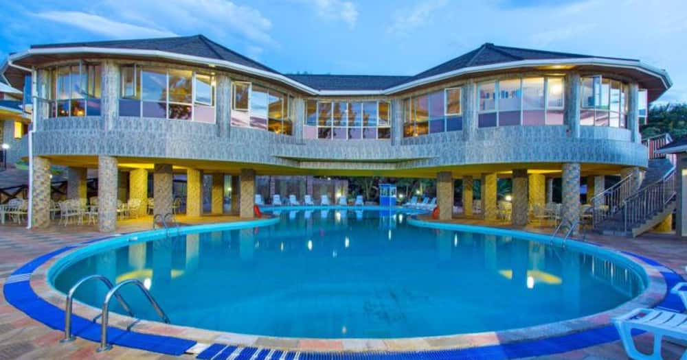 Simon Wachira's hotel in Murang'a county.