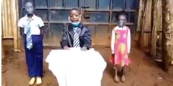 Young Boy Recorded Imitating Health Cs Mutahi Kagwe S Daily Presser