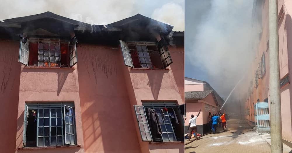 Maranda High School Hostel Ablaze Days After Form 4 Students Were Sent Home Over Arson Threats