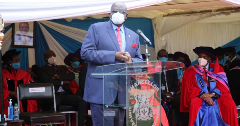 CS George Magoha in a past event.