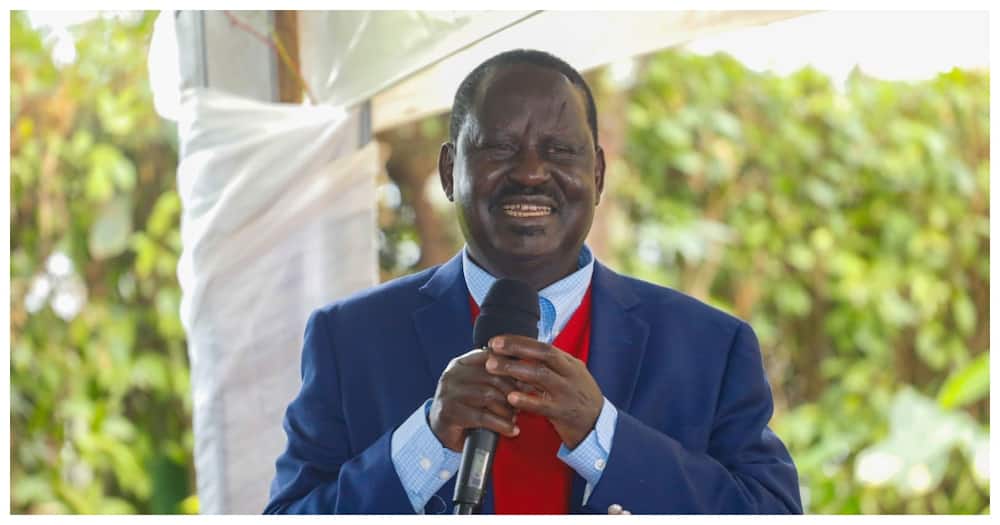 Raila Odinga has said William Ruto has been running alone.