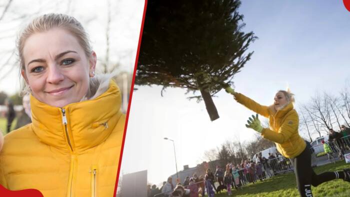 Woman Loses KSh 117 Million Disability Case after She's Pictured Winning Tree-Throwing Contest