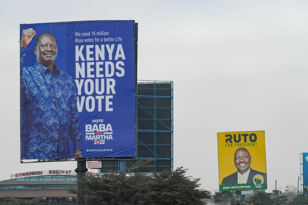 Kenya's presidential election is a tight race between Raila Odinga and William Ruto