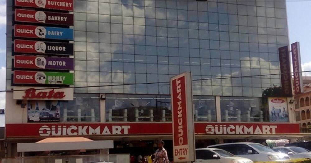 One of the branches of Quickmart supermarket.