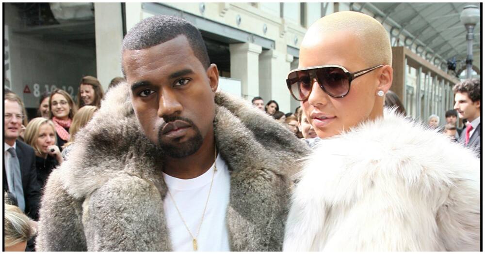 Kanye dumped Amber Rose for Kim Kardashian. Photo: Getty Images.