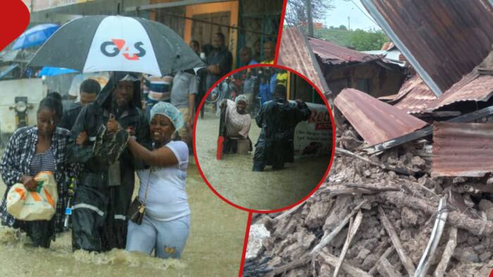 Photos: Hundreds of Mombasa Residents In Tears After Floods Render Them Inhabitable