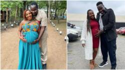 Willis Raburu Lover Ivy Namu Discloses They're Still Enjoying Twa Twa Despite Her Heavy Pregnancy
