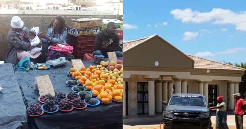 Proud siblings buy their mother, who sold fruit, brand new house