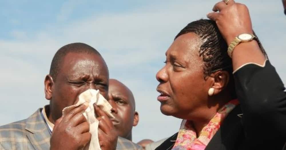 Governor Charity Ngilu said she could not watch DP William Ruto on television, suggesting she is fed up with his lies.