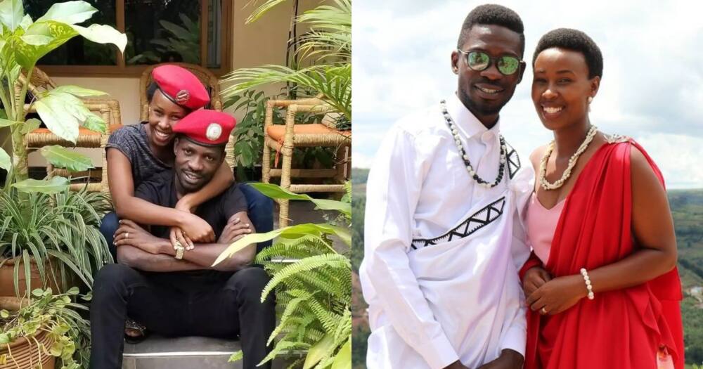 Bobi Wine celebrates his wife Barbie on her birthday.