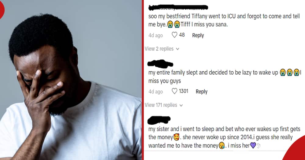 TikTokers share about losing loved ones.