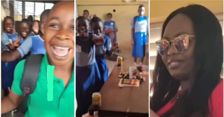 Pupils surprise teacher on birthday, gifts, best teacher ever